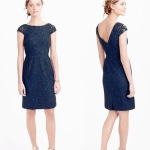 J. Crew Elsa Lace Shift Dress (Wedding Collection)